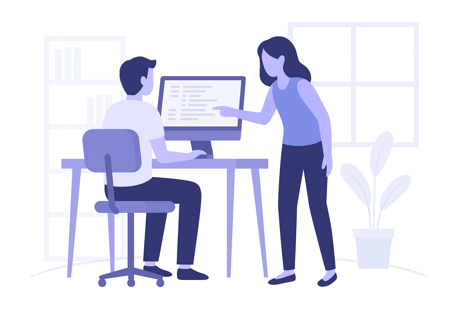 website-audit-collaboration-office-illustrations
