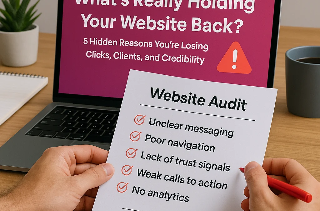 5 Reasons Your Website Isn’t Working